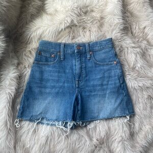 Madewell High-Rise Denim Shorts